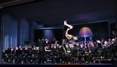 Der Musikverein Harmonie Oberriet bot seinem Publikum ein Abend mit vielen Höhenflügen