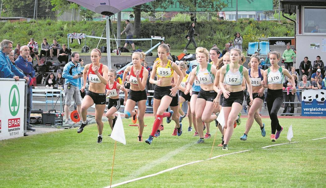 Der Kampf um die vordersten Plätze ist auch 2019 völlig offen. Der Gesa-Cup ist ein Rheintaler Leichtathletik-Saisonhöhepunkt.