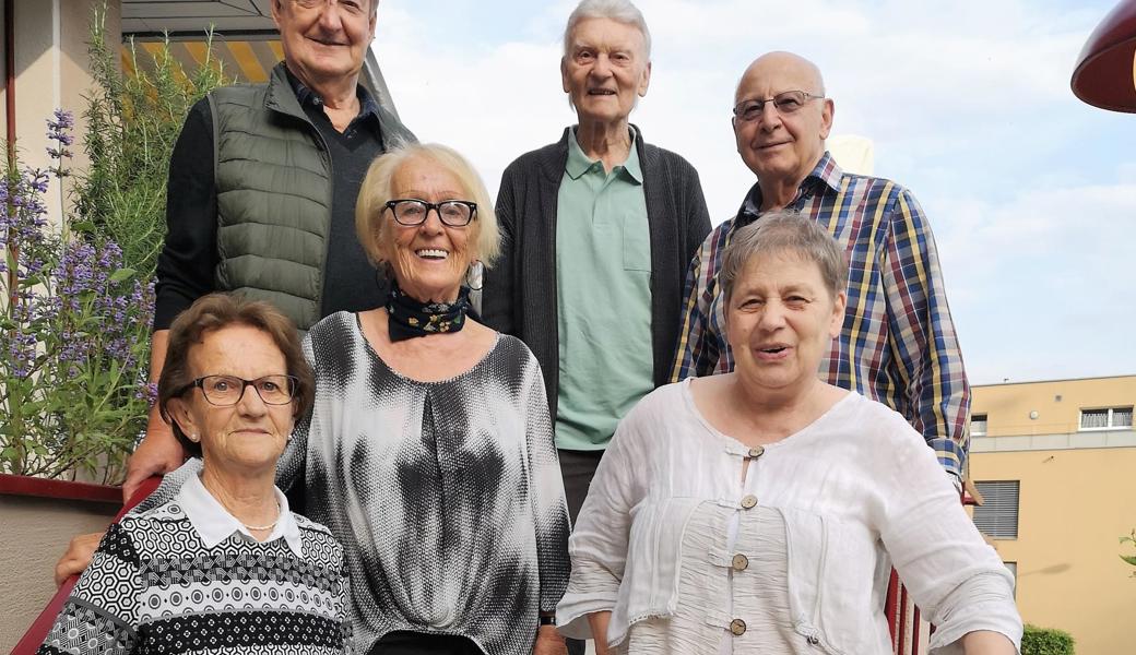 Kommission des Älpli-Clubs (v. l.): Anna Sonderegger, Erich Marquart, Eva Zoller, Marcel Baumgartner, Edith Kobler und Bernhard Büchel.