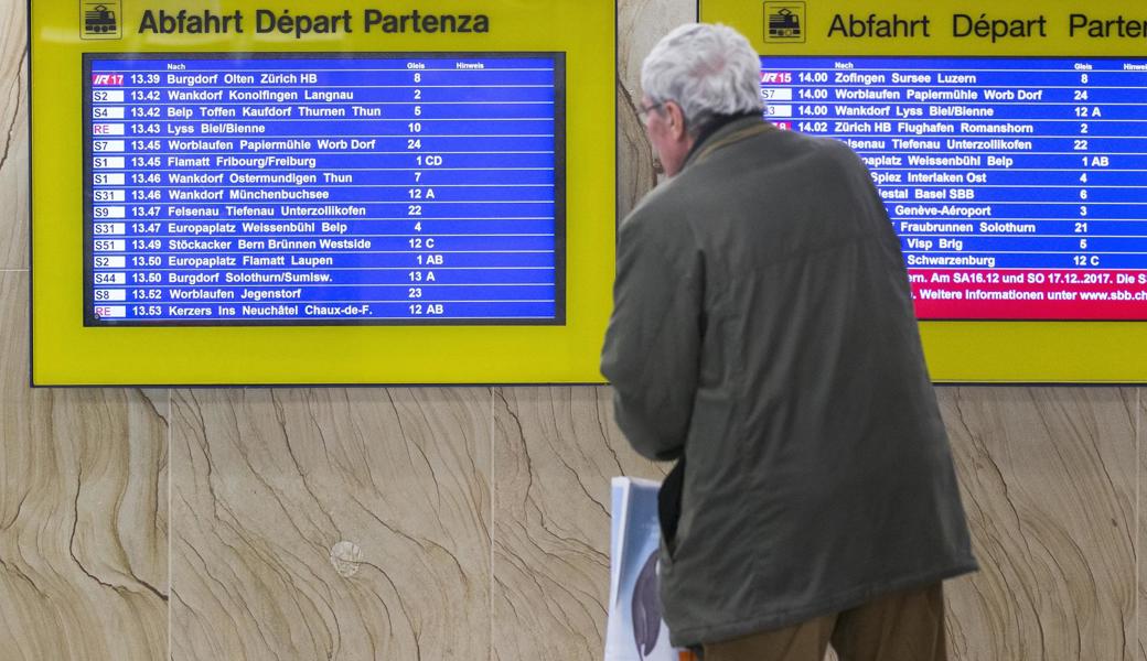 Die «10 Gebote» geben Orientierung wie ein Fahrplan der SBB. 