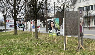 Ein paar Gedanken zu den Wahl(plakat)en: «Hallo, ich bin auch noch da»