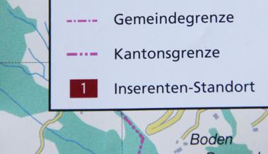 Eine Kantonsgrenze, die keine ist