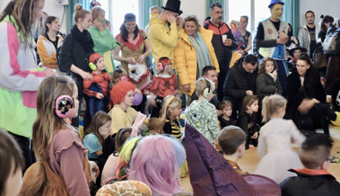 Am Kindermaskenball in Thal herrschte ein fröhliches Chaos