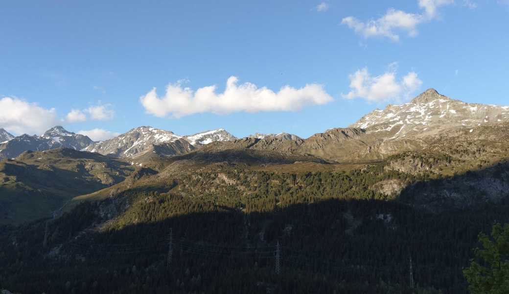 Der Autor genoss die ungewohnten Momente der Ruhe bei der Berghütte.