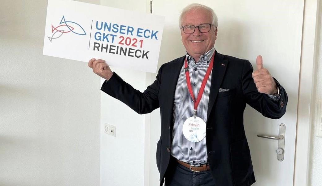 OK-Präsident Edwin Hasler freut sich auf das Klassentreffen.