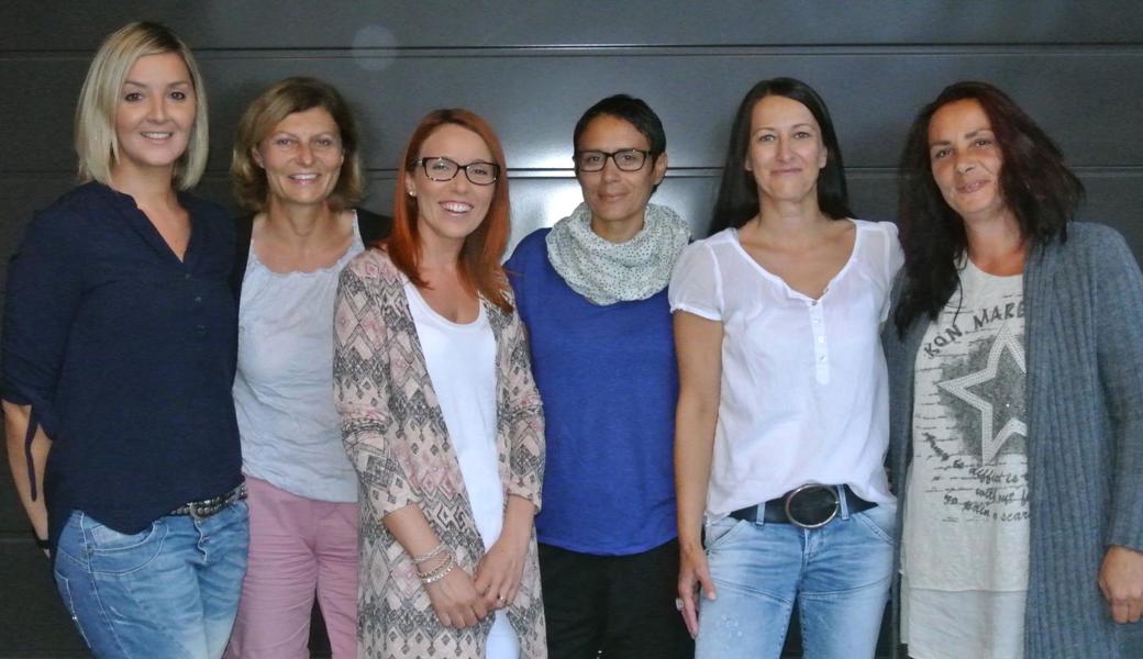  Nach fünf Jahren hört das Prim-El-Team auf. Von Links: Christine Skaro, Conny Meyer, Tanja Ladalardo, Daniela Grabher, Petra Merz Kellenberger und Corina Kehl.