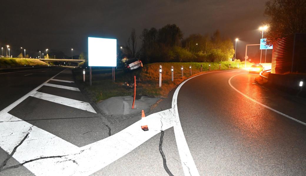 Der Unfall ereignete sich auf der A13.