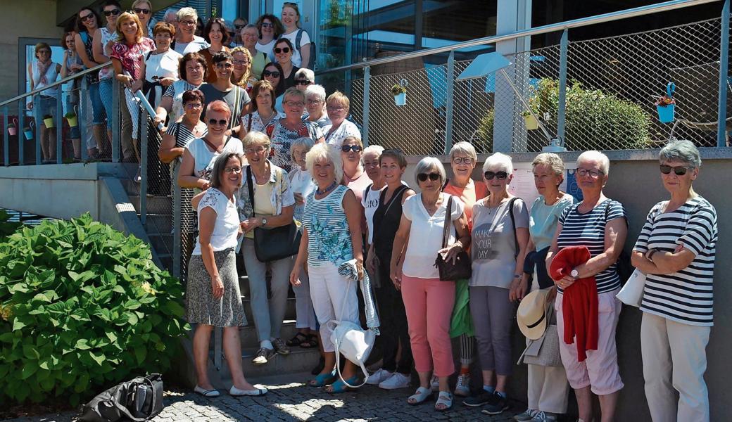 Rebsteiner Frauen erkundeten zu Fuss die Insel Reichenau.