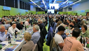 1200 Personen kamen und haben Geschäftliches mit einem Fest verbunden - Bilder der Clientis GV