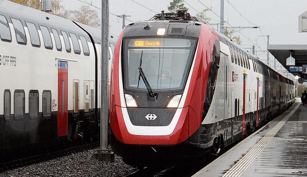 Interregio-Schnellzüge am Bahnhof Altstätten: Für die Region überraschend treten die SBB beim Fahrplanausbau auf den Halbstundentakt auf die Bremse. 