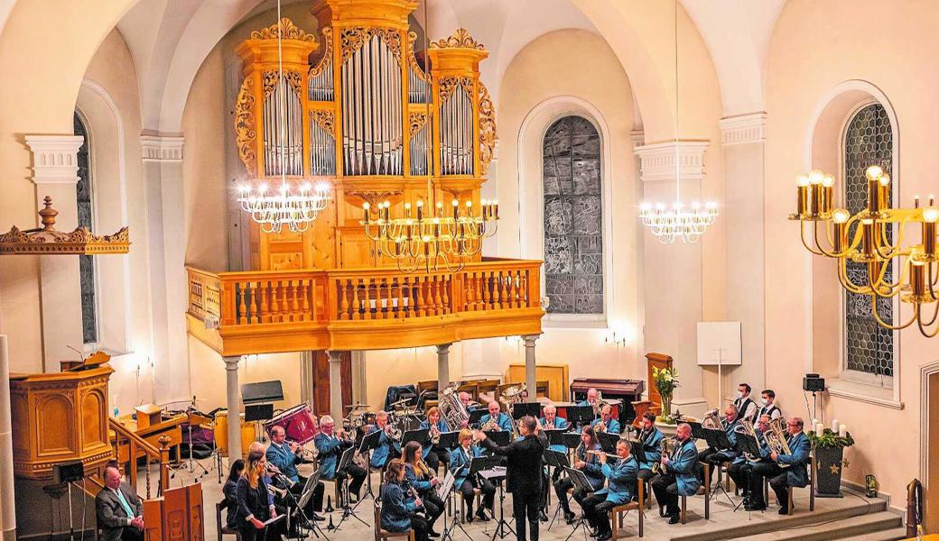 Die Musikgesellschaft St. Margrethen bot ein abwechslungsreiches Programm. 