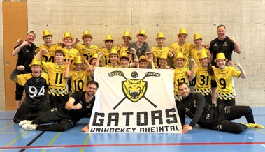 Die U16 der Rheintal Gators steigt in die zweithöchste Liga auf