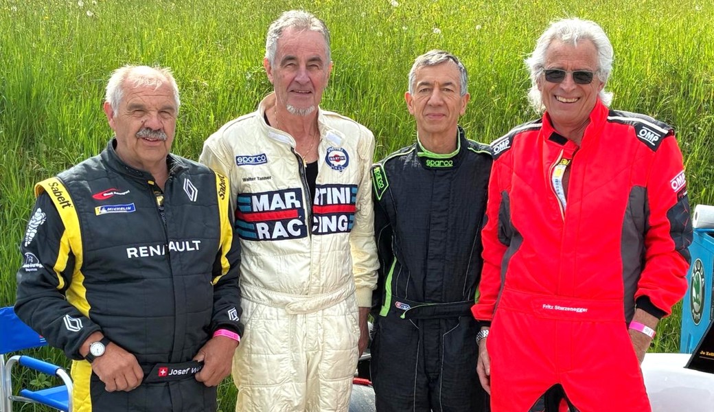 Vier Rheintaler Formel-Wagen-Fahrer starteten am 10. GP Mutschellen