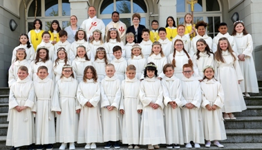 35 Kinder feierten Erstkommunion in der Antoniuspfarrei