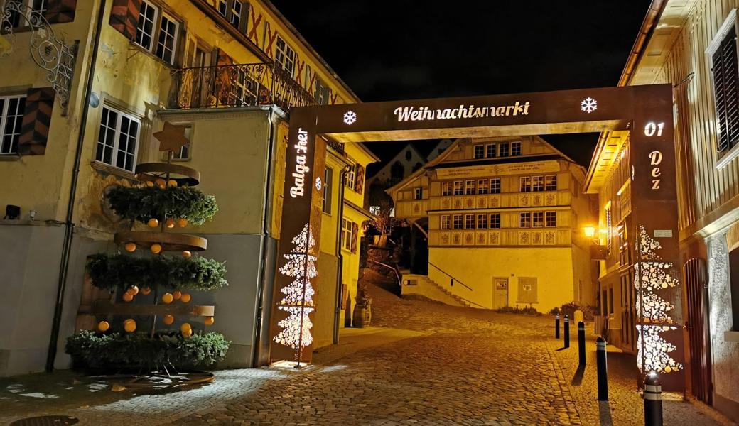 Der Weihnachtsmarkt wird dieses Jahr wieder stattfinden.