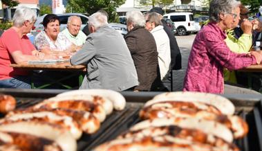 Feine Wurst und ein Getränk beim "Rheintaler"