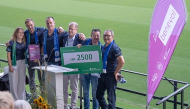 Der FC Widnau gewinnt den Prix Benevol in der Kategorie Sport