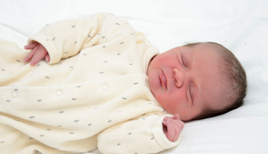 Neujahrsbaby Dalija Skandro kam um 7.35 Uhr zur Welt