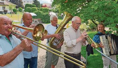 Die Kugel-Band überbrachte musikalische Grüsse