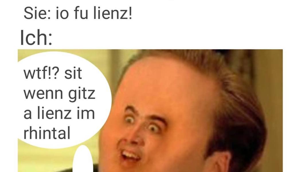 Auf Instagram begeistern die zwei Rheintaler über 1600 Follower mit ihren Memes