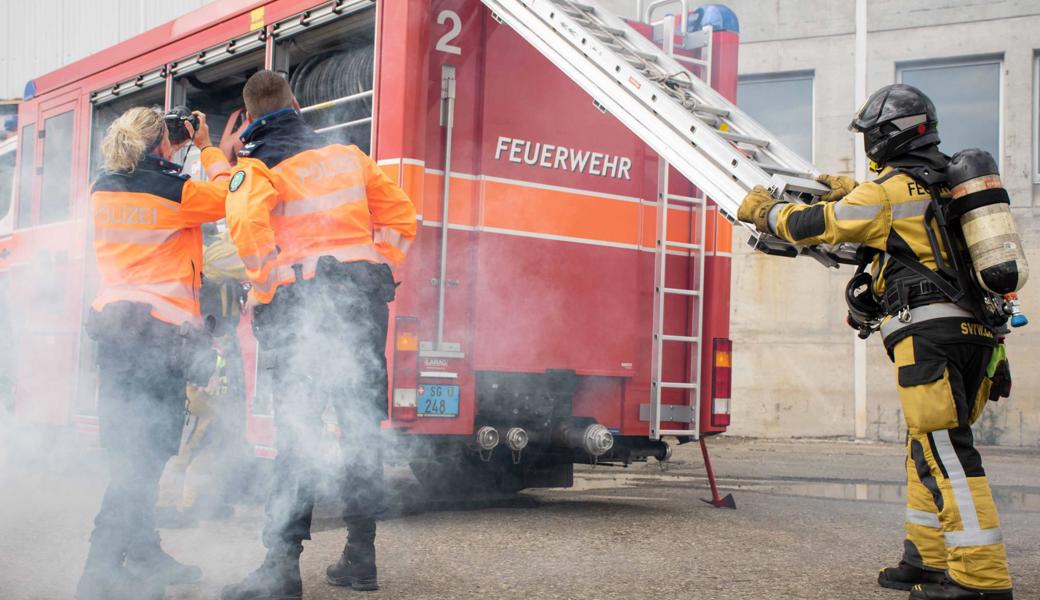 Beim Brand entstand hoher Sachschaden.