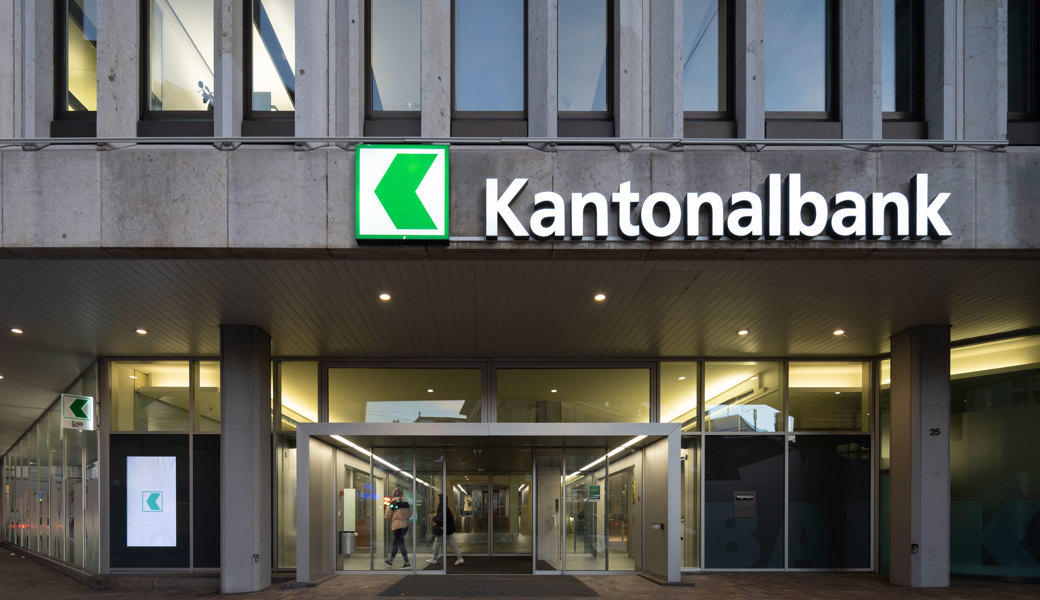 Die St.Galler Kantonalbank hat ein gutes erstes Halbjahr hinter sich