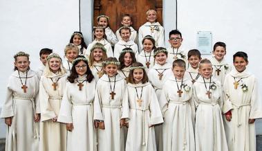 Erstkommunion in der Kirche St. Nikolaus