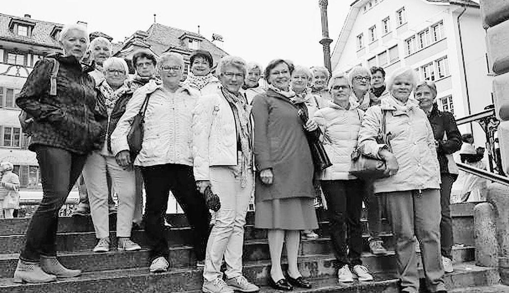 Die Frauenrieglerinnen genossen abwechslungsreiche Tage in der Stadt Luzern. Bild: pd