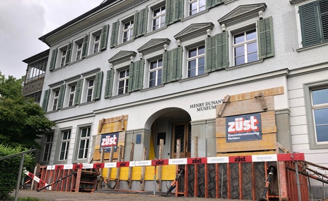 Umbau abgeschlossen: Dunant-Museum feiert Aufrichte am 1. April