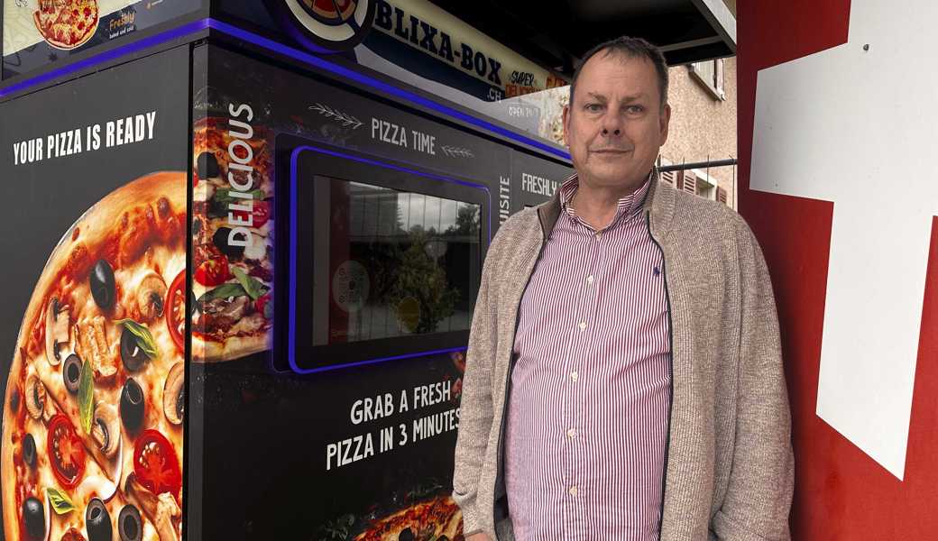 Nie wieder auf Pizza warten: Ein Automat liefert auf Knopfdruck