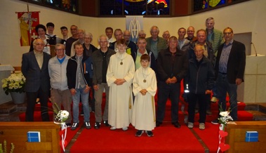 Männer pilgerten zur Bruder-Klausen-Kirche in Heerbrugg