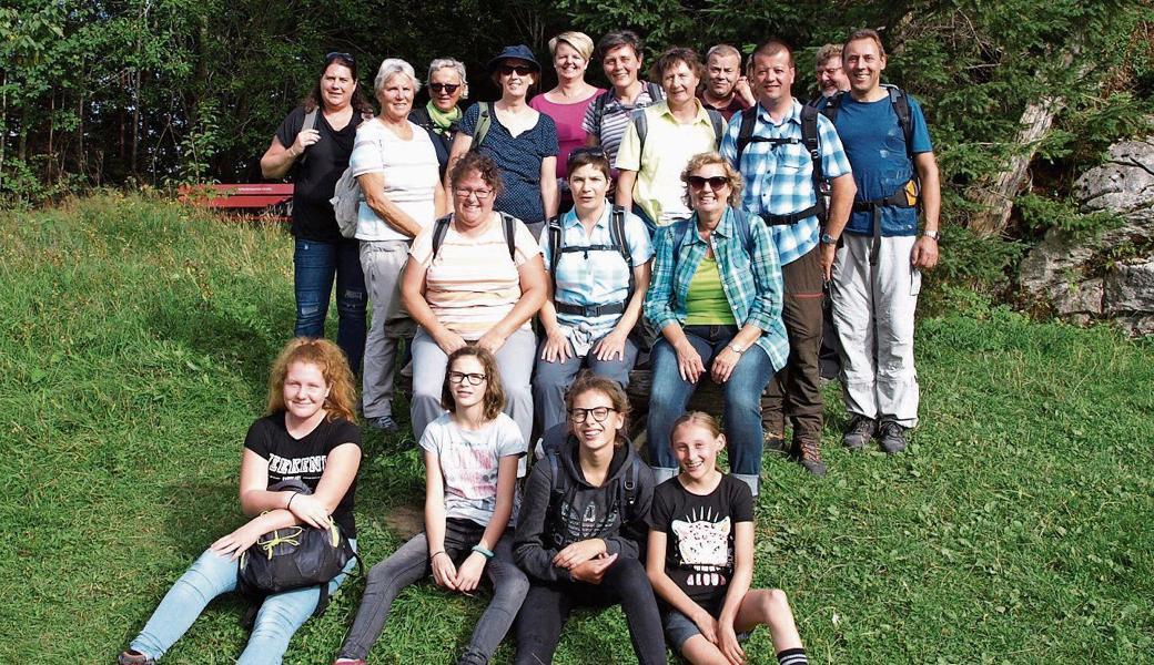 Der Jahresausflug des Samaritervereins Altstätten führte zum Grabser Voralpsee. 