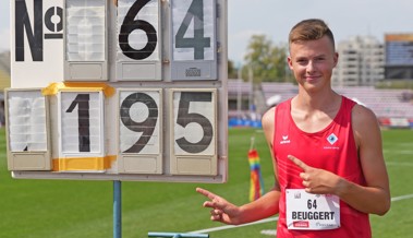 1,95 Meter geschafft: Dritter Schweizer Meistertitel für Janis Beuggert