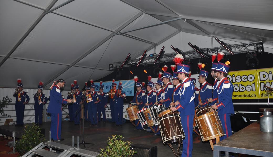 Der Tambourenverein Lüchingen feierte am Samstagabend auch sein 70-jähriges Bestehen.