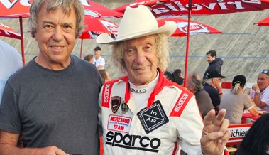Der Altstätter Rennfahrer Armin Buschor traf in Zürich eine Formel-1-Legende