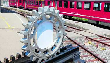 150 Jahre Bergbahn in Heiden: Zahnrad ist exklusiver Blickfang der Sonderausstellung