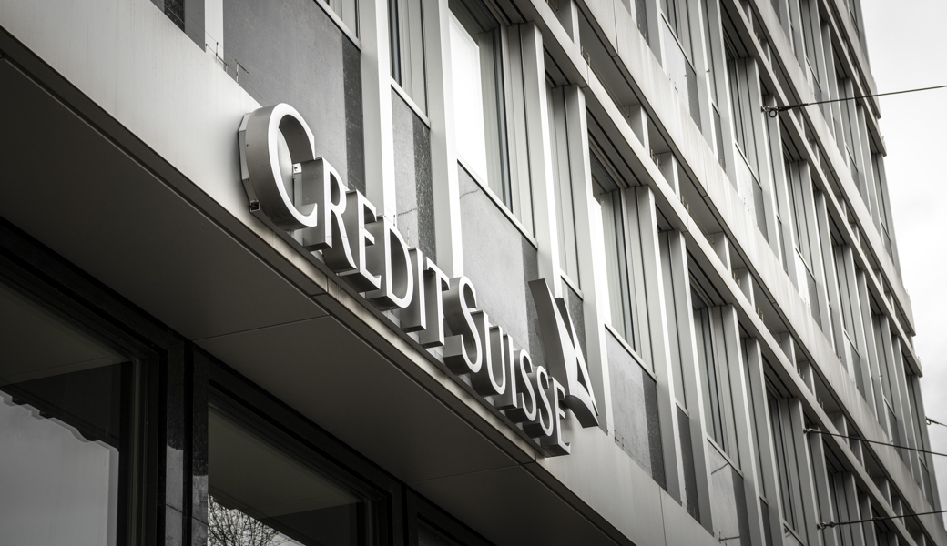 Die Credit Suisse in St.Gallen.