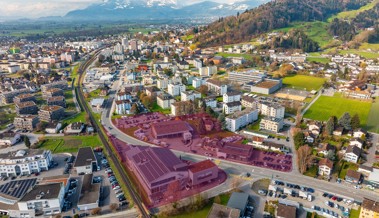 Aus dem Stern-Garage-Areal in Heerbrugg wird ein grosses Wohnquartier