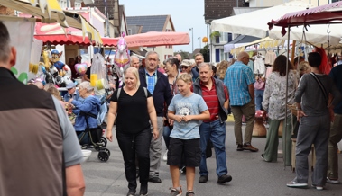 Im Dorf am Rhein hat man «Pfuus» für zwei Tage Kilbi - die Bilder