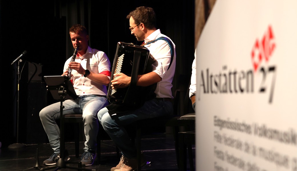 Am Eidgenössischen Volksmusikfest gibt Altstätten den Ton an