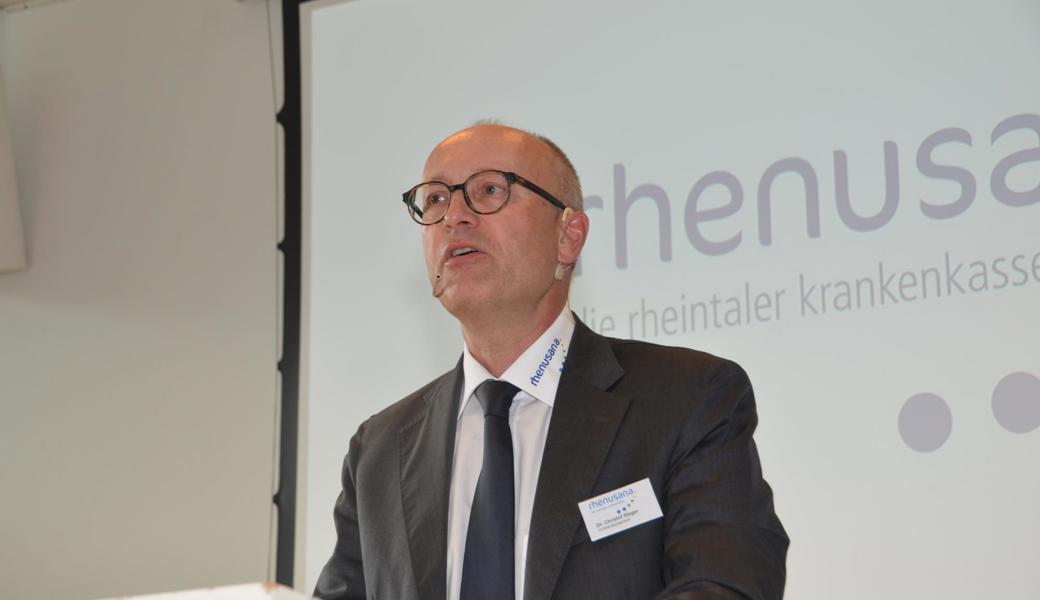 Christof Steger, Präsident Rhenusana.