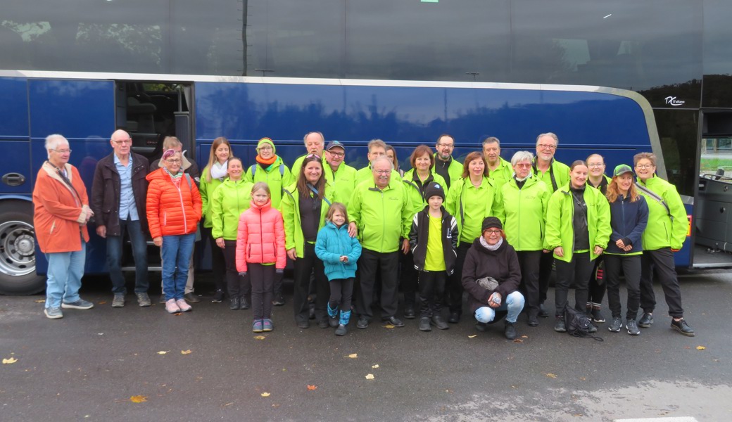 Balgacher Schalmeien vor der Abreise