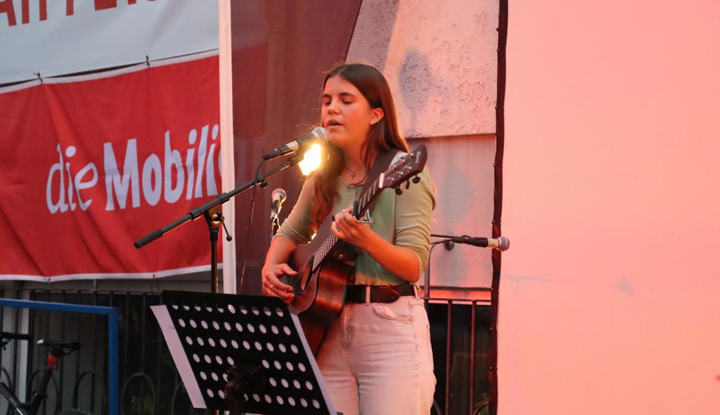 Die Gewinnerin des Talent Contest: Magdalena Krötz. 