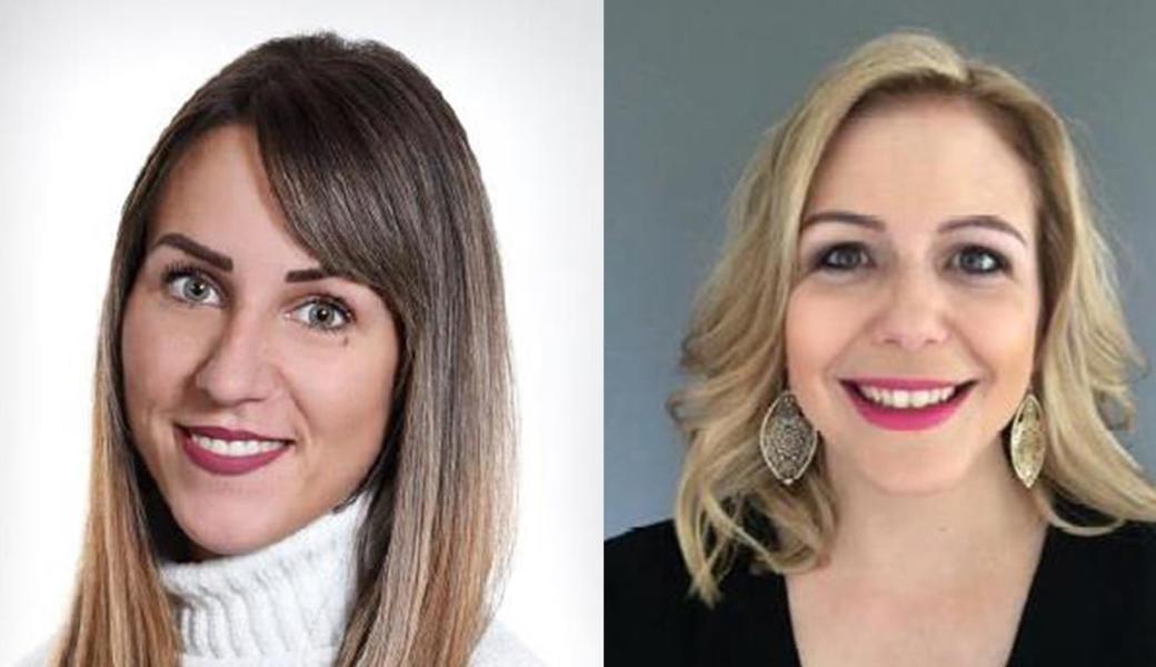 Daniela Popadic und Stefanie Rohner arbeiten neu bei der Gemeinde Wolfhalden.