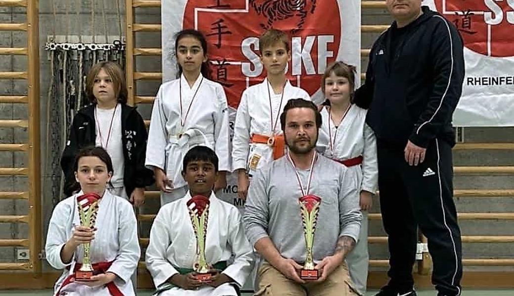 Erfolgreiche Karateka aus Heerbrugg. 