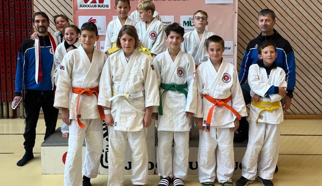 Judokas überzeugen am Werdenberger Herbstturnier in Buchs