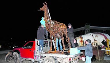 Kunst-Spektakel mitten im Dorf