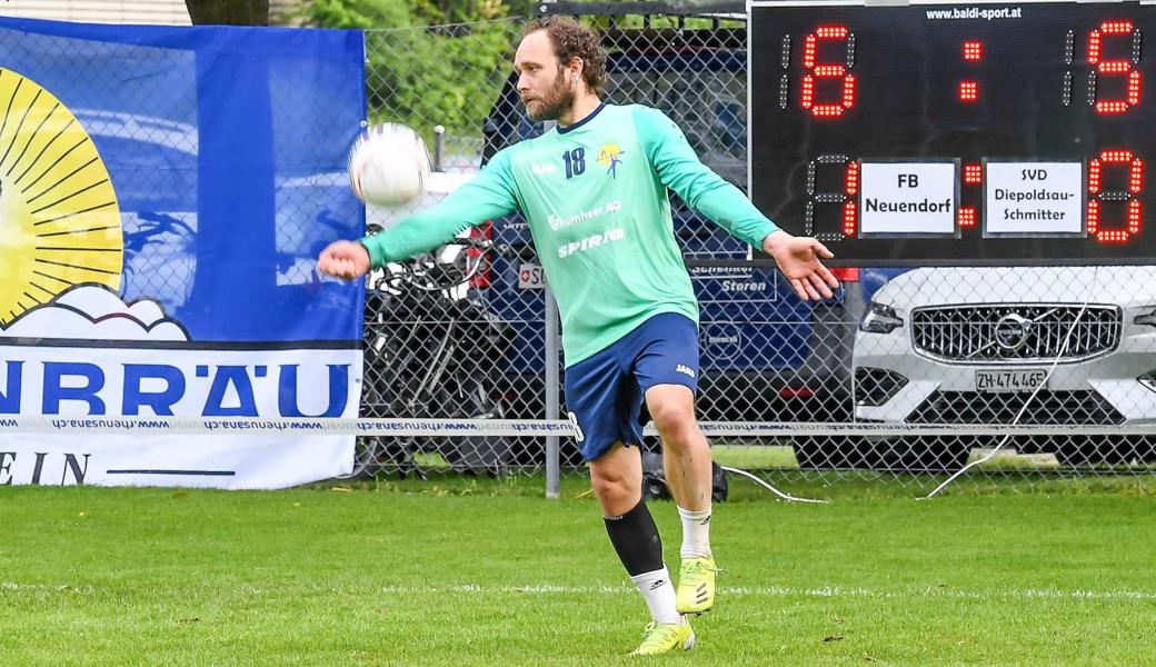 Der Diepoldsauer Abwehrspieler Mathias Ziereisen ist vor dem Derby gegen Faustball Widnau optimistisch: «Spätestens letzte Woche sind wir richtig in der Saison angekommen.» 