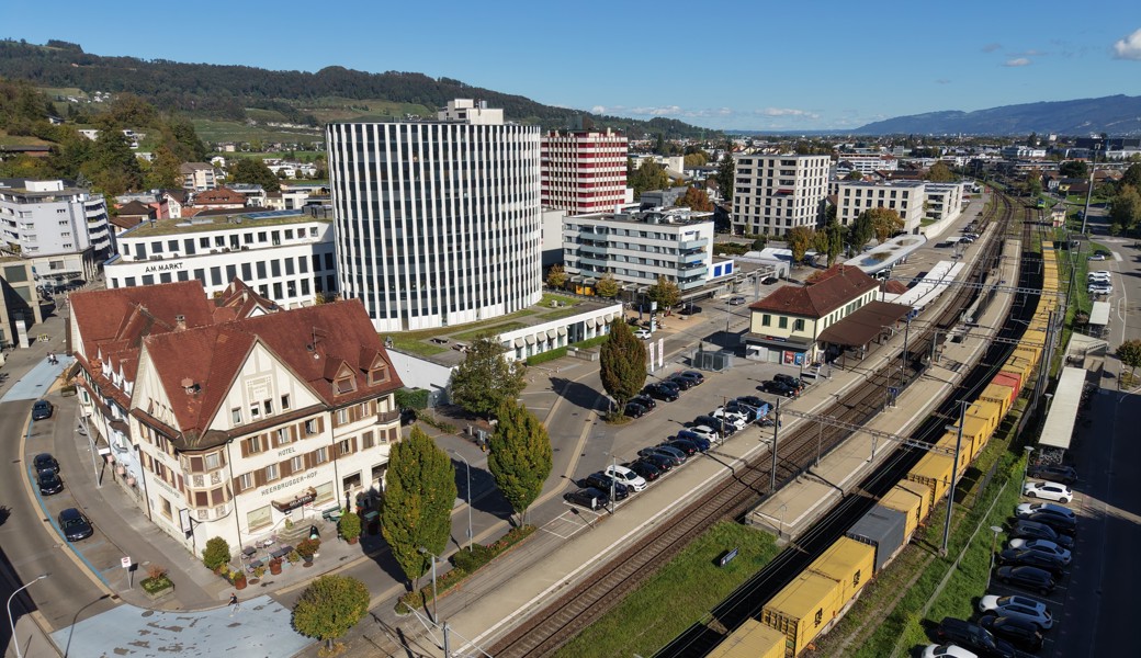 Heerbrugg ist die ÖV-Drehscheibe im Rheintal – aber St. Margrethen könnte bald aufholen