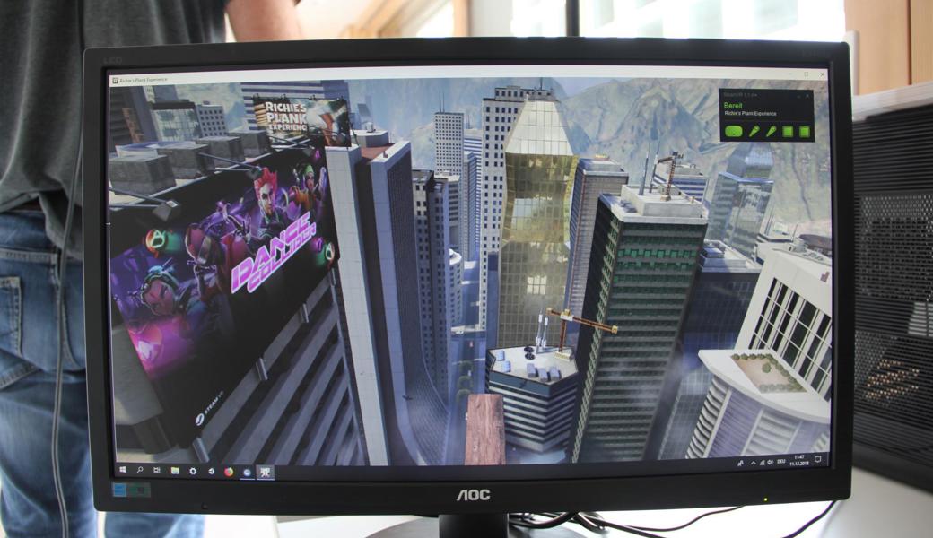 "Virtual Reality kann bedeutend mehr als nur unterhalten", sagt Projektleiter Jörg Bachmann.